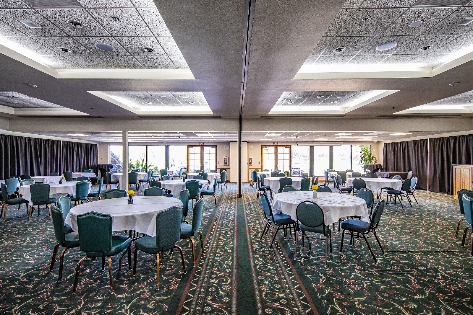 Antelope Valley Country Club Grand Ballroom Set for Weddings and Banquets