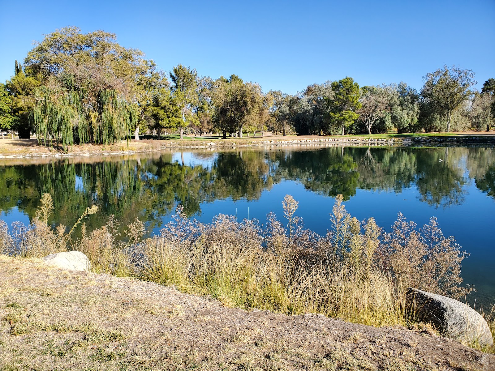Scenic Waterways and Lakes at Antelope Valley Country Club